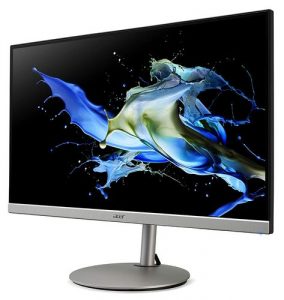 Acer CB282K 28 Inch UHD 4K (3840 x 2160) IPS Zero Frame Eye Care Monitor with AMD Radeon FreeSync, 4ms, 90% DCI-P3, Height Adjustable Stand with Tilt & Pivot (Display Port, 2 x HDMI, Speakers)