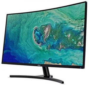 Acer ED322QR 31.5-inch Curved Full HD VA Panel 144Hz LED Monitor (2XHDMI, Display Ports) Stereo Speakers
