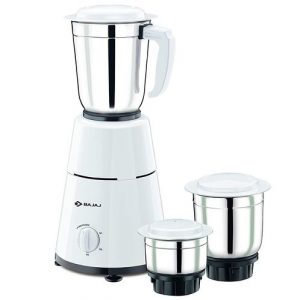 Bajaj GX-1 Mixer Grinder, 500W, 3 Jars