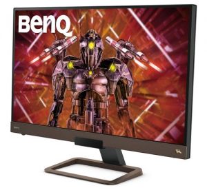 BenQ EX2780Q 27 Inch QHD 1440p IPS 144Hz Gaming Monitor | HDRi | DCI-P3 | 2.1 Channel Speaker & 5 Watt Sub | Metallic Base