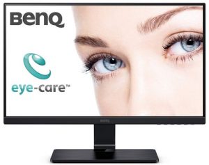 BenQ GW2475H 24 Inch (60.45 cm) IPS Eye-Care Full HD 1080P Monitor, Flicker-Free, Low Blue Light, Dual HDMI, Edge-to-Edge Slim Bezel, VESA Wall Mountable