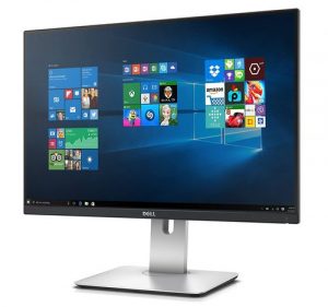 Dell 24 inch (60.96 cm) Ultra Thin Bezel LED Backlit Computer Monitor - WUXGA, IPS Panel with, HDMI, Display, USB, Audio Out Ports - U2415 (Black/Silver)