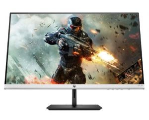 HP 27f 27-inch 4K-UHD (3840 x 2160) Height Adjustable IPS Monitor with HDMI x 2, DisplayPort x 1, AMD Free Sync, 300 nits - 5ZP66AA (Black)