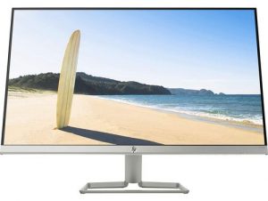 HP 27-inch Ultra-Slim Full HD Computer Monitor - AMD FreeSync, Built-in Speakers, IPS Panel with HDMI and VGA Ports - HP 27fw Display with Audio (4TB32AA)