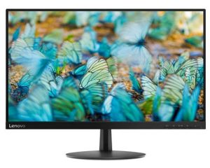 Lenovo L24e-20, 23.8-inch Near Edgeless Monitor with LED Display, VA Panel, AMD Free Synch, HDMI and VGA inputs, TUV Certified Eye Comfort - (Raven Black)