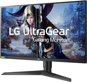 LG Ultragear 27-inch, Nano IPS -True 1 ms, 144 Hz, G-Sync Compatible, HDR 10, QHD Monitor, HDMI x 2,DP, Height Adjust & Pivot Stand - 27GL850 (Black)