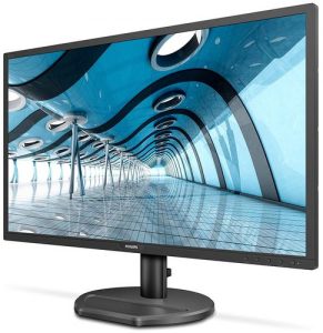 PHILIPS 221S8LHSB/94 21.5" Smart Image LED Monitor, TN Panel HDMI/VGA Port, 1 ms Response Time, FHD, Free Sync, 60Hz Refresh Rate, Adjustable Stand, TCO Certified, Flicker Free