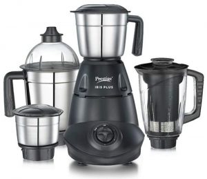 Prestige IRIS Plus 750 watt mixer grinder, Black