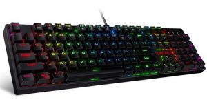 Redragon SURARA K582 RGB LED Backlit Mechanical Gaming Keyboard with 104 Keys-Linear and Quiet-Red Switch