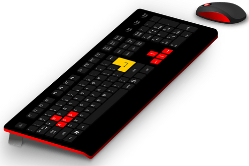 wireless keyboard mouse combo